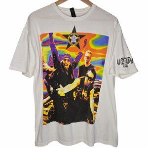 U2 Zoo TV UV Edition Shirt Men's Concert Live At the Sphere in Los Vegas XL